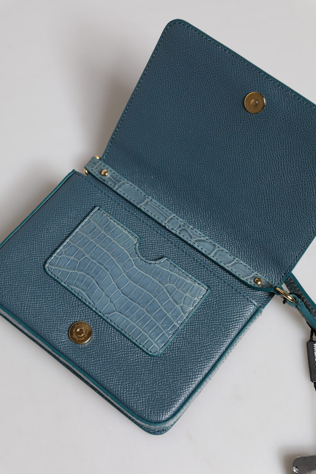 Dolce & Gabbana Crocodile Leather Crossbody Bag