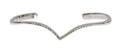 Nialaya Skyfall Arched Wing 925 Sterling Silver Bangle Bracelet