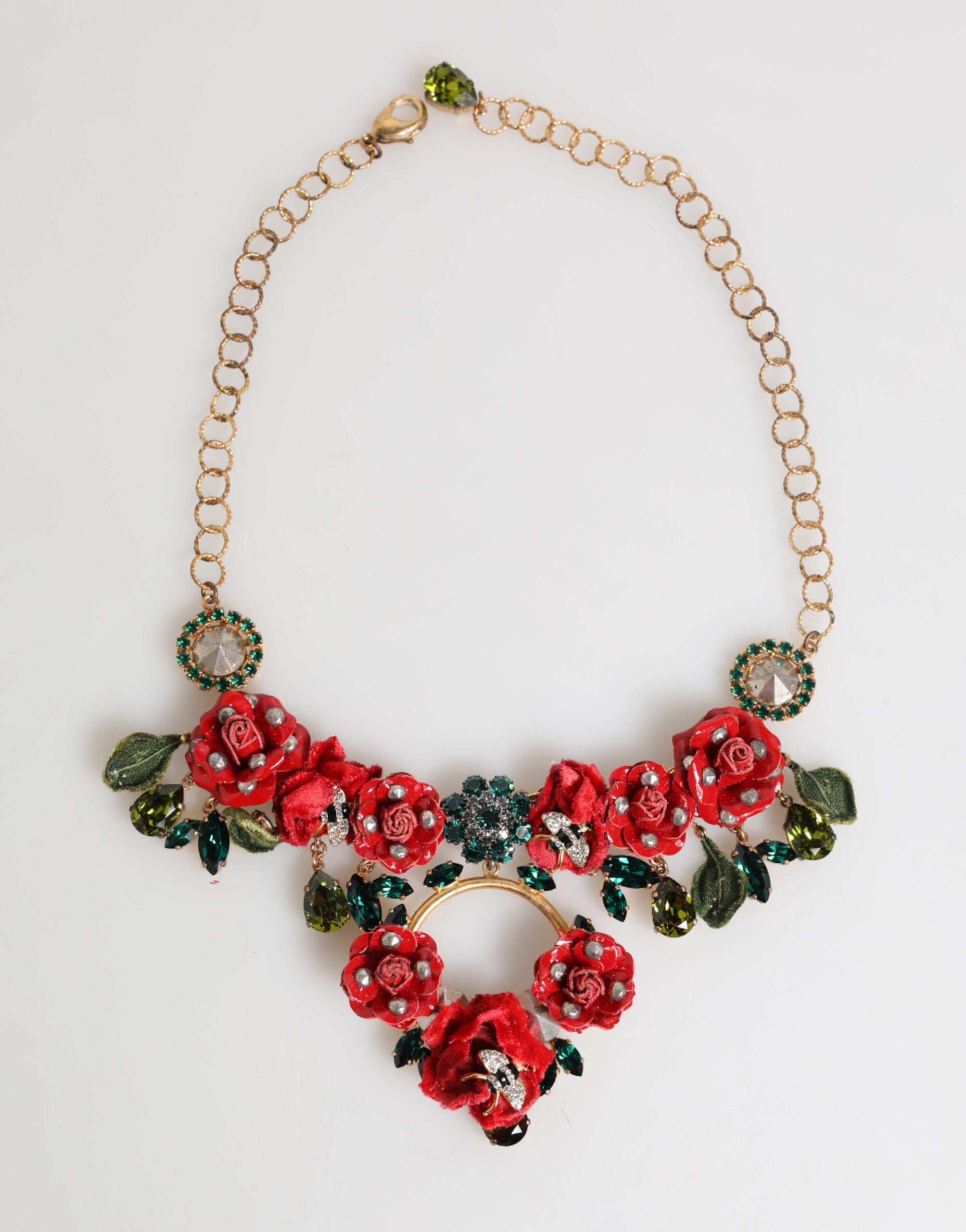 Dolce & Gabbana Rose Floral Necklace