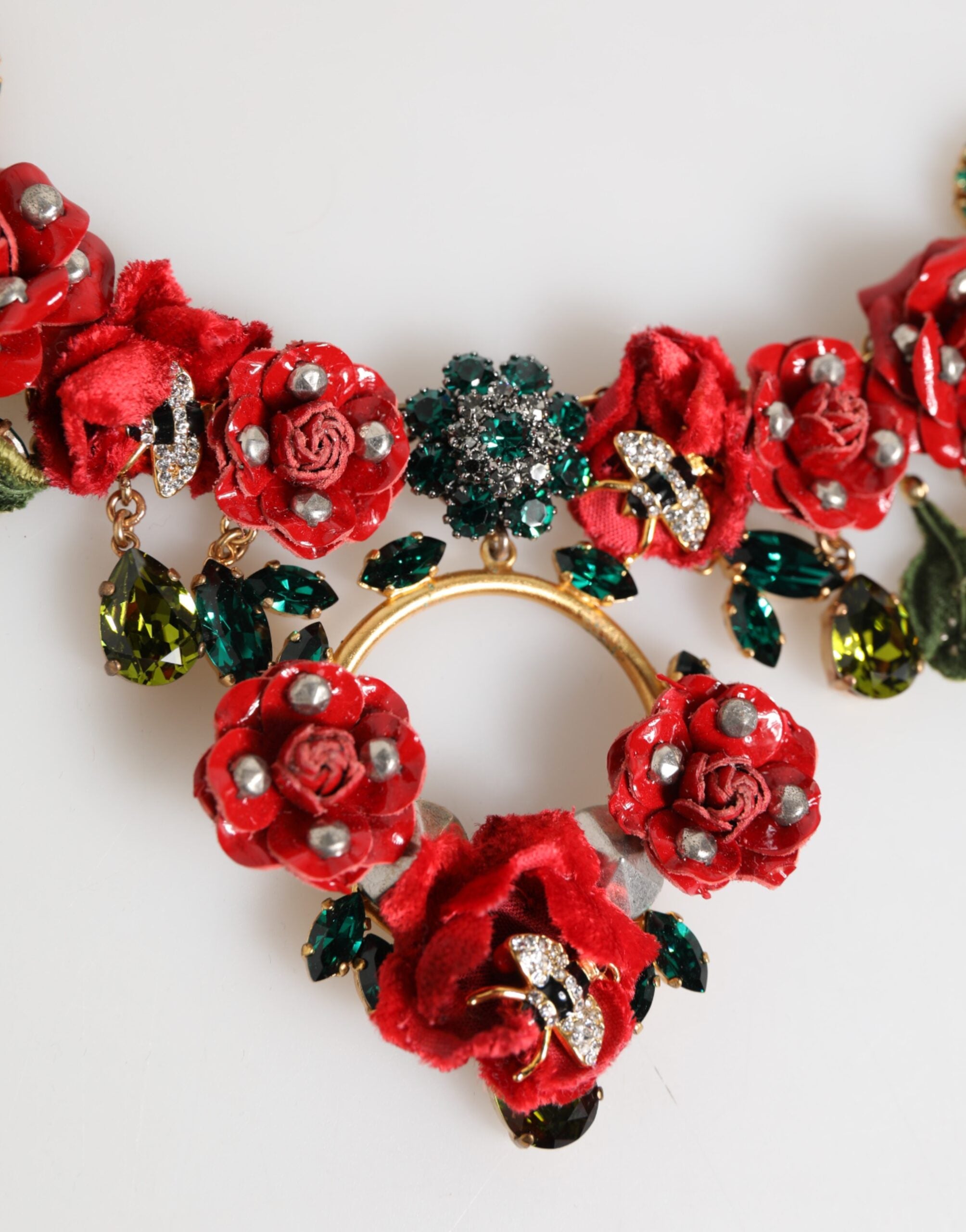 Dolce & Gabbana Rose Floral Necklace