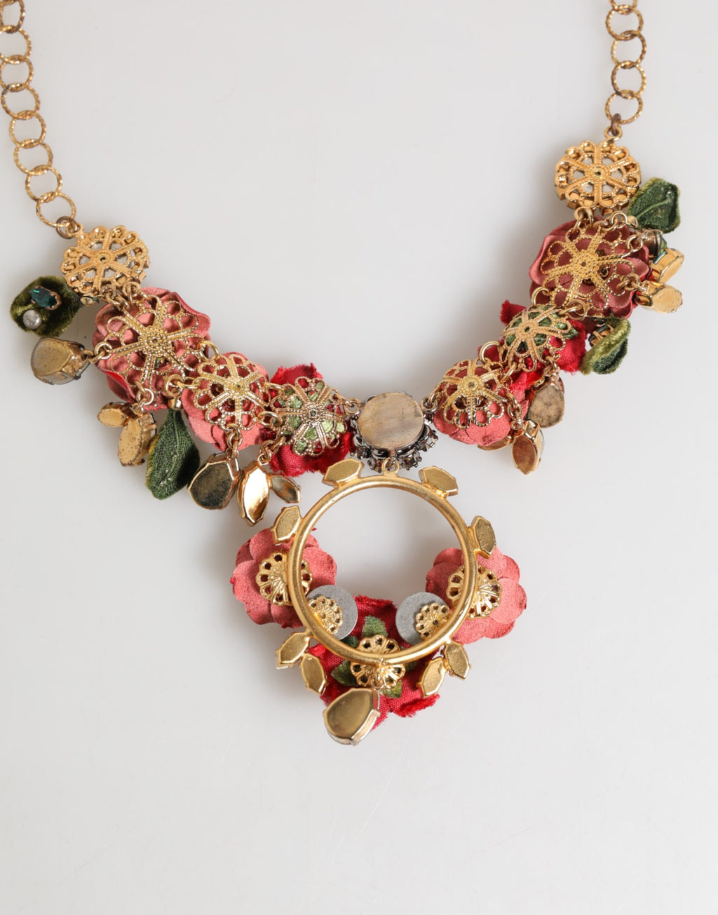 Dolce & Gabbana Rose Floral Necklace