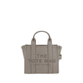 Gray Calf Leather Handbag