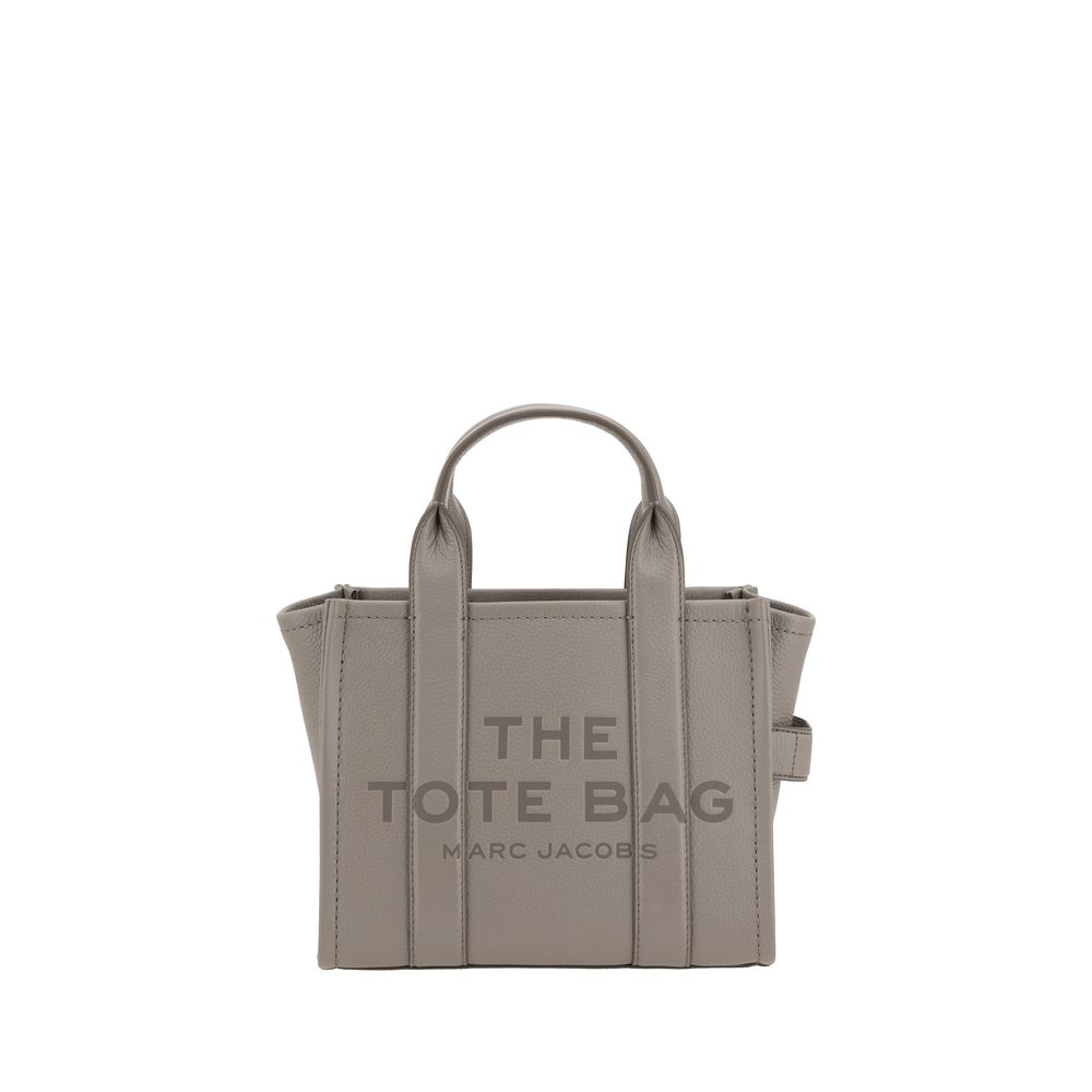 Gray Calf Leather Handbag