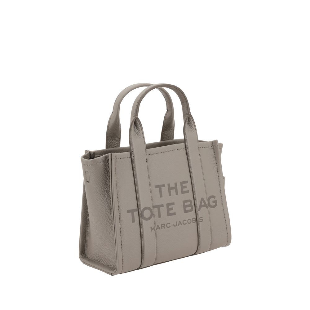 Gray Calf Leather Handbag